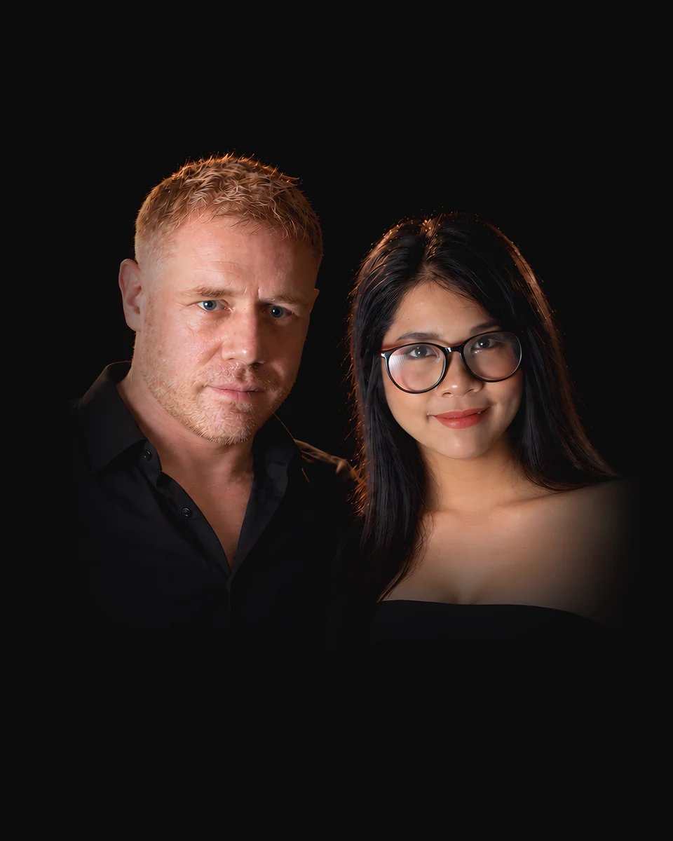 Tim and Paemi, the founders of TimPaemi.